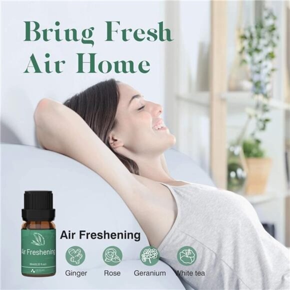 Essential Oil Blends, Essential Oils Set for Diffusers for Home, Well-Being - Picture 3 of 7